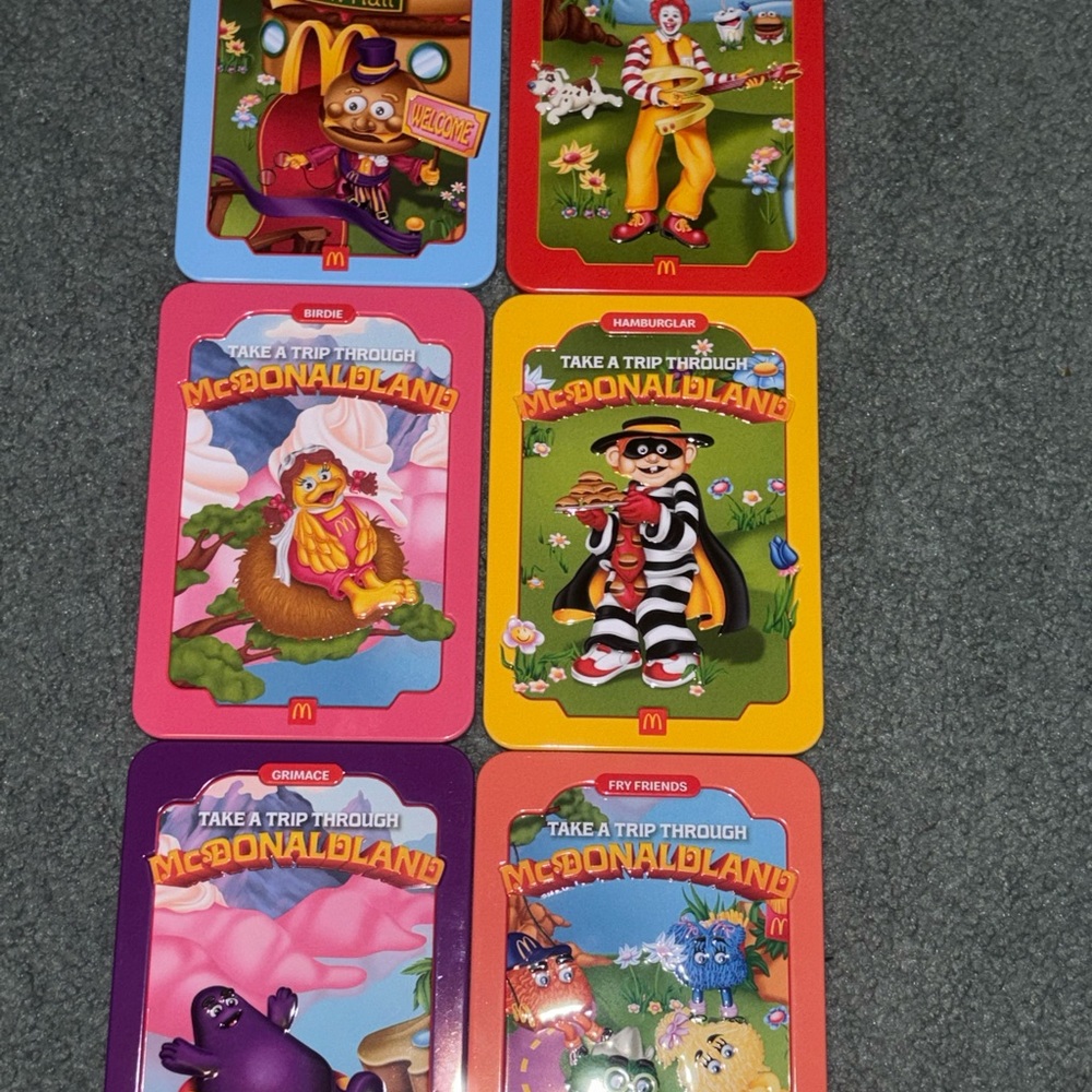 McDonald's McDonaldland Adventure Collectivle Tin - Set